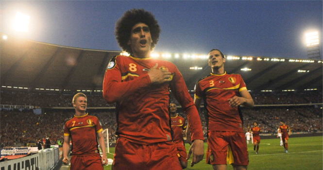 Fellaini được đích thân 'thần y' Bỉ chữa chấn thương